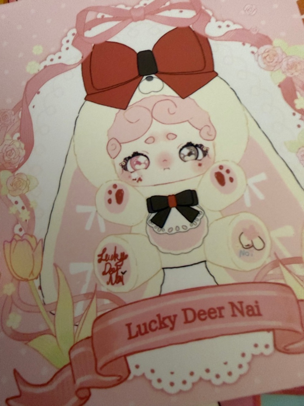 Nai Sweet Tea Bunny 600% plush doll from the ThingsWoo - Picture 9 of 12